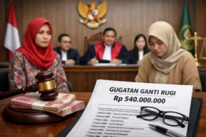Tak Hanya Pidana, Korban Penghinaan Ajukan Gugatan Perdata Rp540 Juta di PN Tanjabtim