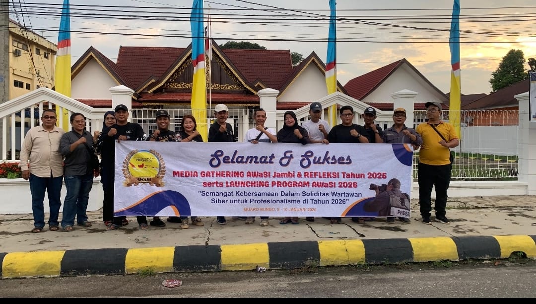 AWaSI Jambi Gelar Media Gathering, Refleksi Akhir Tahun 2025, serta Peringati HUT ke-3 di Muaro Bungo