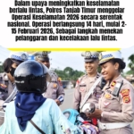 Operasi Keselamatan Siginjai 2026 Resmi Dimulai, Polres Tanjab Timur Kedepankan Pendekatan Humanis