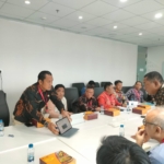 Perjuangkan Pemerataan Sinyal, Kadis Kominfo Tanjabtim Sambangi Telkom Landmark Jakarta