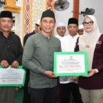 Bupati Tanjabtim Laksanakan Safari Ramadhan 1447 H di Kecamatan Mendahara