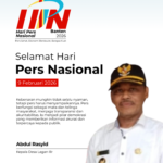 Kades Lagan Ilir Abdul Rasyid Ucapkan Selamat Hari Pers Nasional 2026