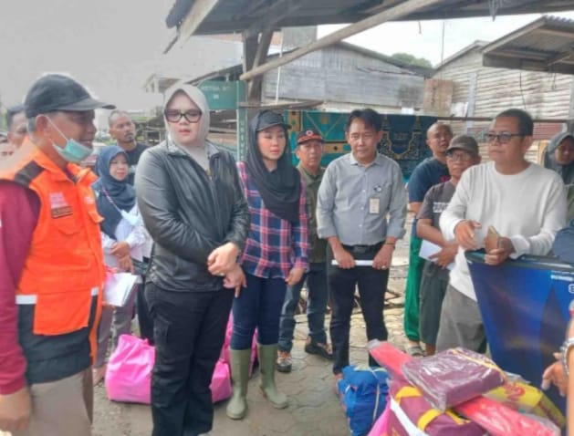 Bupati Tanjab Timur Datangi Korban Kebakaran, Pastikan Bantuan Segera Tersalurkan