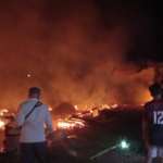 Kebakaran di Nibung Putih Hanguskan 2 Rumah dan 8 Bedeng, 1 Orang Meninggal