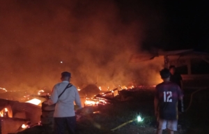 Kebakaran di Nibung Putih Hanguskan 2 Rumah dan 8 Bedeng, 1 Orang Meninggal