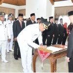 Wabup Muslimin Tanja Lantik 96 Pejabat, Tekankan Integritas dan Kinerja