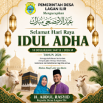 Pemerintah Desa Lagan Ilir Ucapkan Selamat Hari Raya Idul Adha 1447 H/2026 M