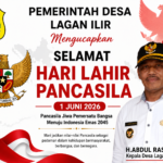 PEMERINTAH DESA LAGAN ILIR UCAPKAN SELAMAT HARI LAHIR PANCASILA 1 JUNI 2026