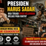 Prof. Dr. Sutan Nasomal: Presiden Harus Sadar, Daya Beli Melemah dan Pedagang Kecil di Ambang Kebangkrutan