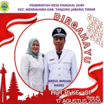 Dirgahayu RI ke-81 — Ucapan Abdul Wahab, Kepala Desa Pangkal Duri