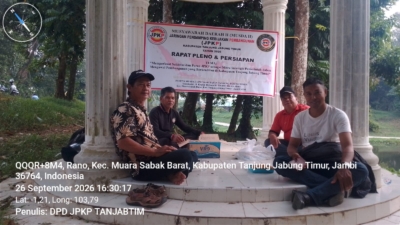 JPKP Tanjab Timur Gelar Rapat Pleno dan Persiapan Musda II Tahun 2026