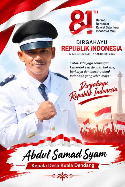 Kepala Desa Kuala Dendang Sampaikan Pesan Persatuan dan Kemajuan
