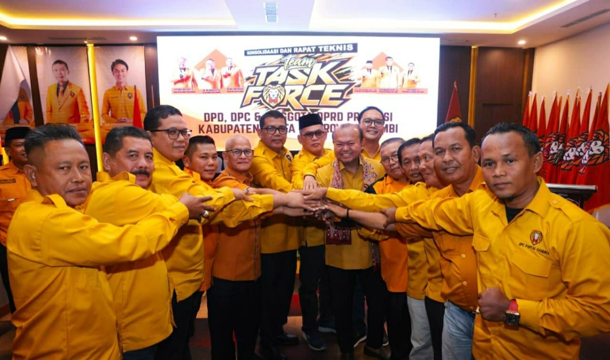 Hanura Jambi Tancap Gas, Task Force Dikukuhkan, Target Kursi DPRD 2029