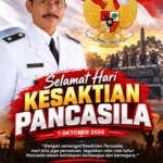 Kepala Desa Jati Mulyo Suyoto Ucapkan Selamat Hari Kesaktian Pancasila 2026